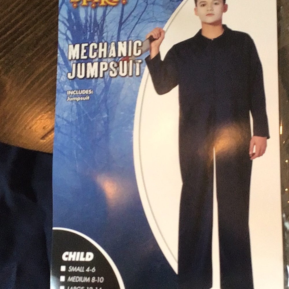 Spirit Halloween Mechanic jumpsuit